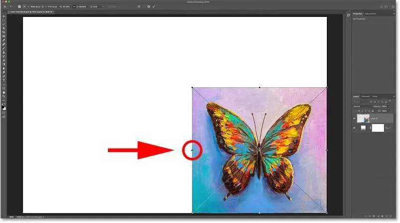 Como usar a Transformação Livre no Photoshop | ::Tutoriais Photoshop::