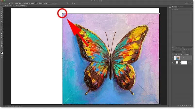 Como usar a Transformação Livre no Photoshop | ::Tutoriais Photoshop::