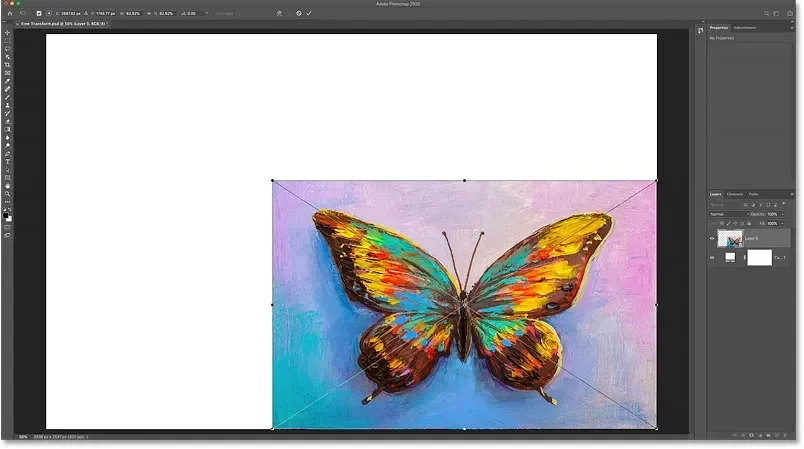 Como usar a Transformação Livre no Photoshop | ::Tutoriais Photoshop::