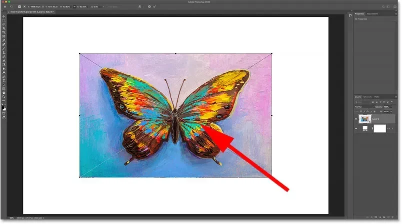 Como usar a Transformação Livre no Photoshop | ::Tutoriais Photoshop::