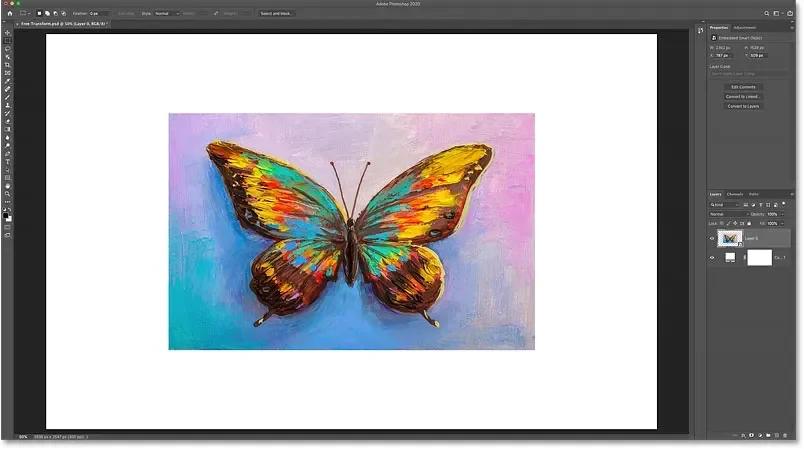 Como usar a Transformação Livre no Photoshop | ::Tutoriais Photoshop::