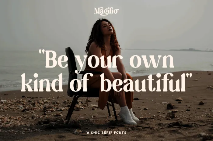 Magilio - A Chic Serif Fonts - Fonte Gratuita | Tutoriais Photoshop Magilio - A Chic Serif Fonts - Fonte Gratuita | Tutoriais Photoshop