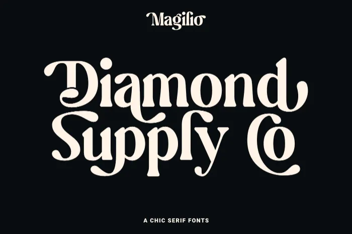 Magilio - A Chic Serif Fonts - Fonte Gratuita | Tutoriais Photoshop Magilio - A Chic Serif Fonts - Fonte Gratuita | Tutoriais Photoshop