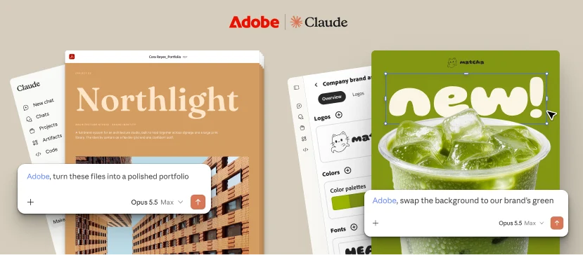 Adobe Chega ao Gemini e Lança Plugin com Acrobat e Express no Claude | Tutoriais Photoshop