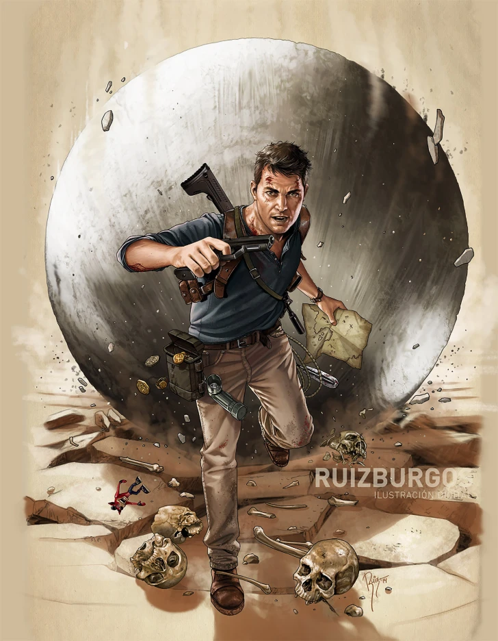 Cultura Pop e Arte Digital: Ilustrações por Ruiz Burgos | ::Tutoriais Photoshop::