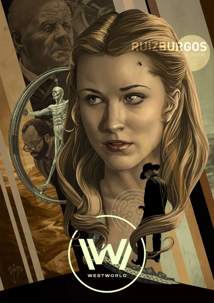 Cultura Pop e Arte Digital: Ilustrações por Ruiz Burgos | ::Tutoriais Photoshop::