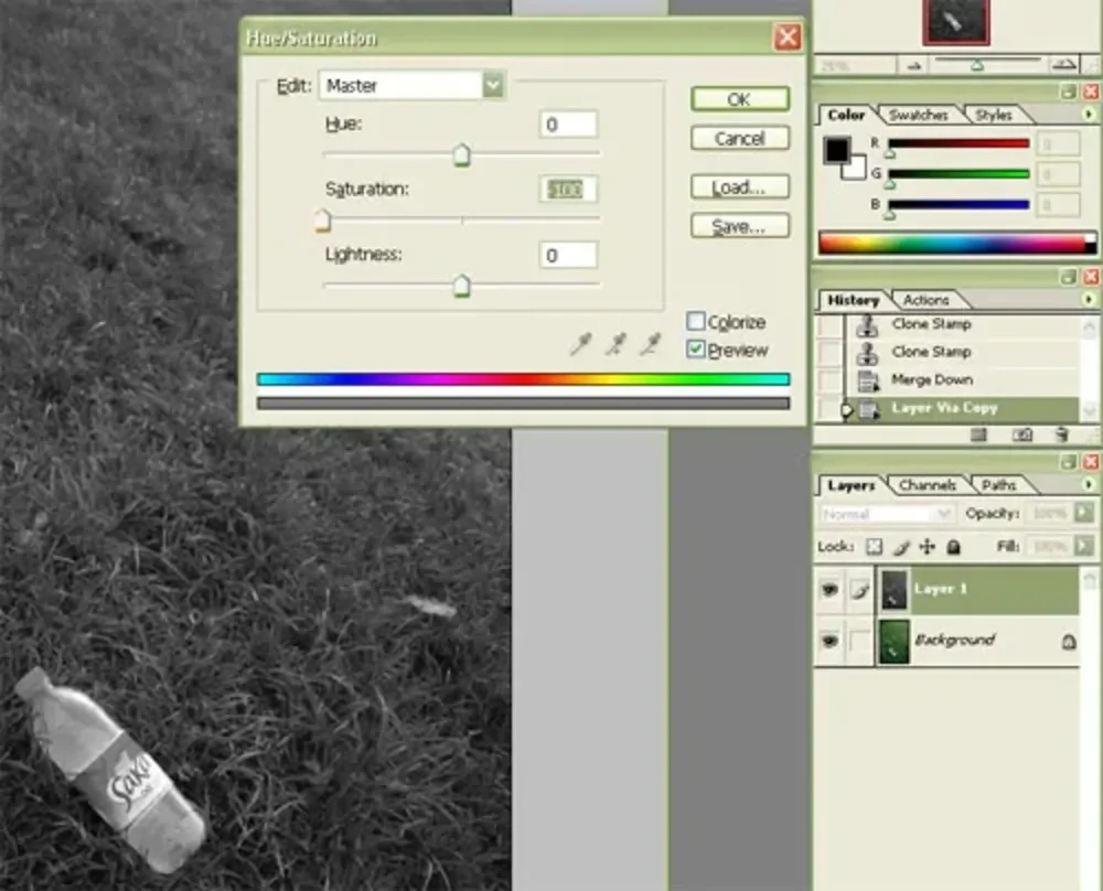 Como deixar apenas um objeto colorido em uma foto preto e branco | Tutoriais Photoshop