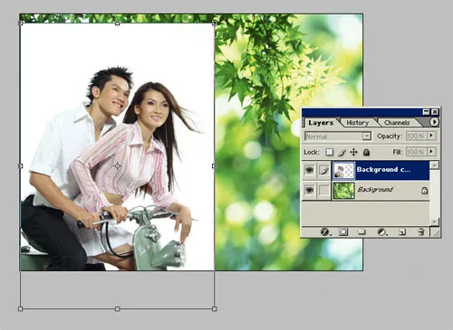 Mudando o fundo de uma imagem | Tutoriais Photoshop