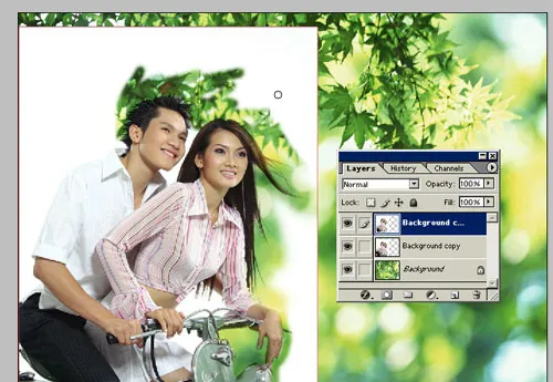 Mudando o fundo de uma imagem | Tutoriais Photoshop