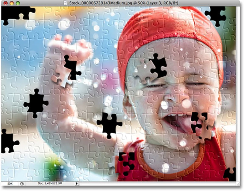 Tutorial: Criando um quebra-cabeças a partir de uma foto comum | Tutoriais Photoshop