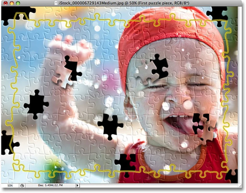 Tutorial: Criando um quebra-cabeças a partir de uma foto comum | Tutoriais Photoshop
