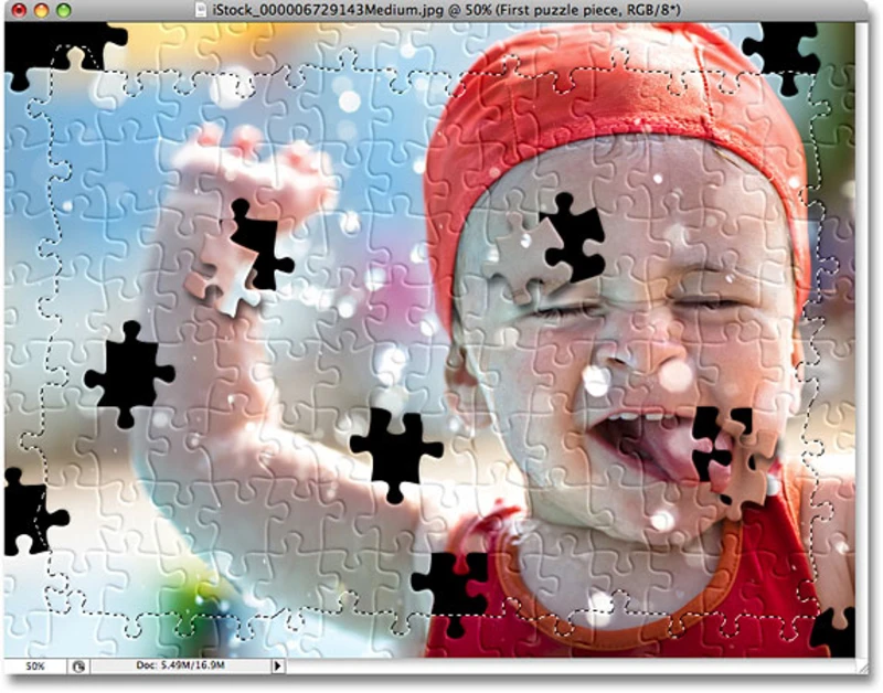 Tutorial: Criando um quebra-cabeças a partir de uma foto comum | Tutoriais Photoshop