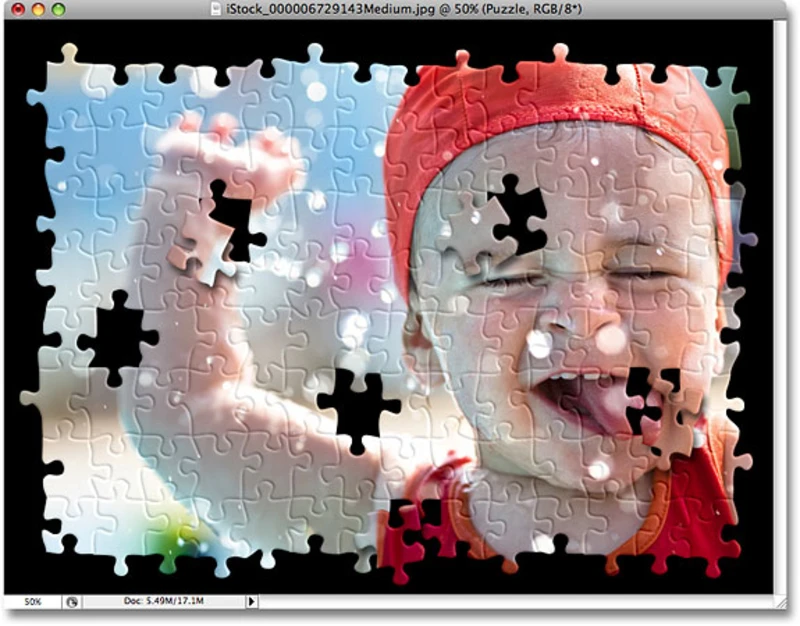 Tutorial: Criando um quebra-cabeças a partir de uma foto comum | Tutoriais Photoshop