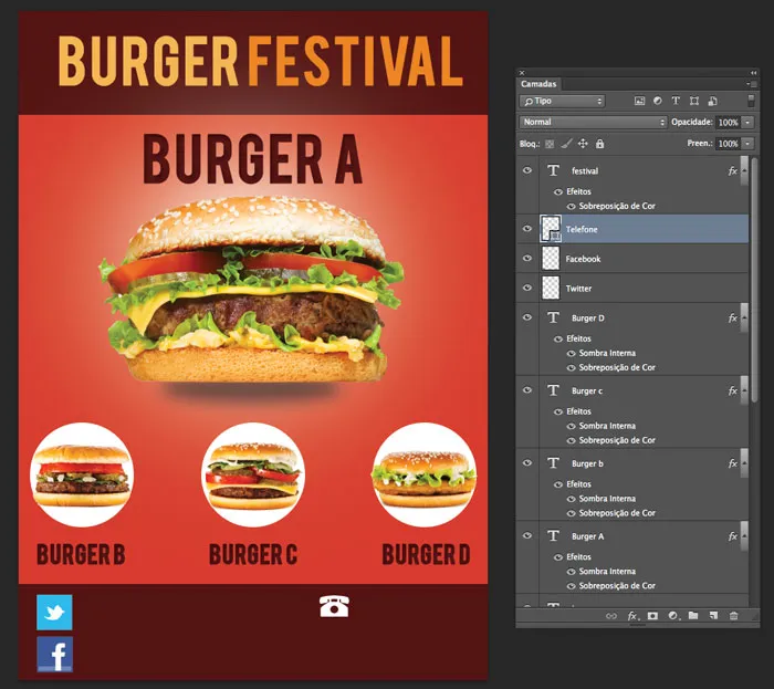 Criando um panfleto no Photoshop | Tutoriais Photoshop Criando um panfleto no Photoshop | Tutoriais Photoshop