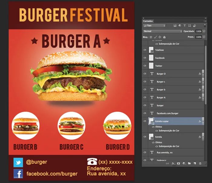 Criando um panfleto no Photoshop | Tutoriais Photoshop Criando um panfleto no Photoshop | Tutoriais Photoshop