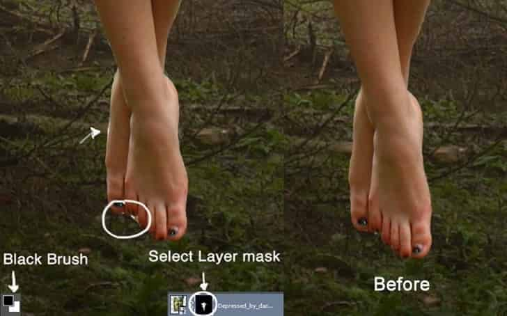 Montagem no Photoshop: Garota na floresta - Tutoriais Photoshop