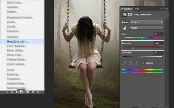 Montagem no Photoshop: Garota na floresta - Tutoriais Photoshop