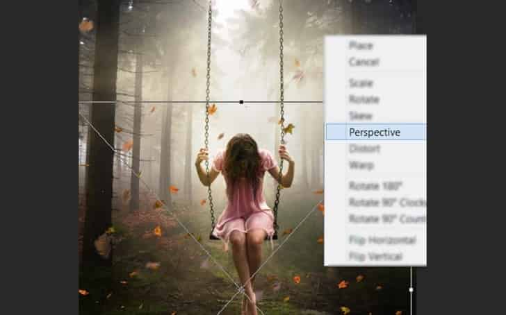 Montagem no Photoshop: Garota na floresta - Tutoriais Photoshop