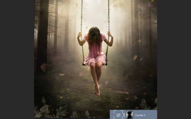 Montagem no Photoshop: Garota na floresta - Tutoriais Photoshop