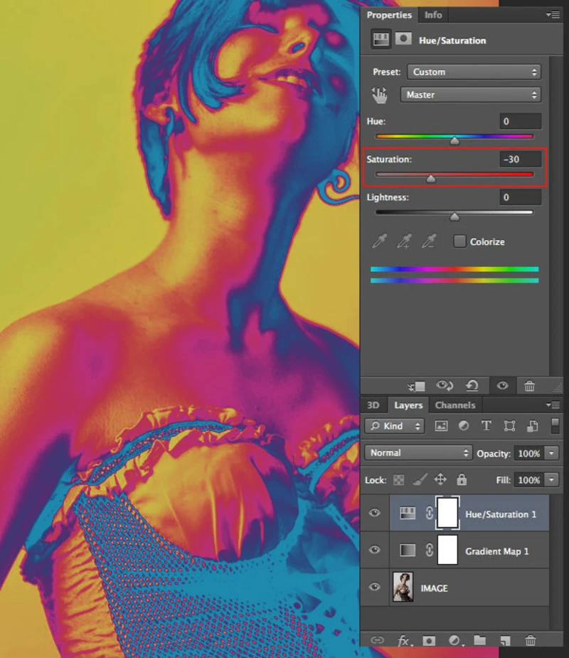 Tutorial: Efeito de cores psicodélicas para fotos no Photoshop | Tutoriais Photoshop