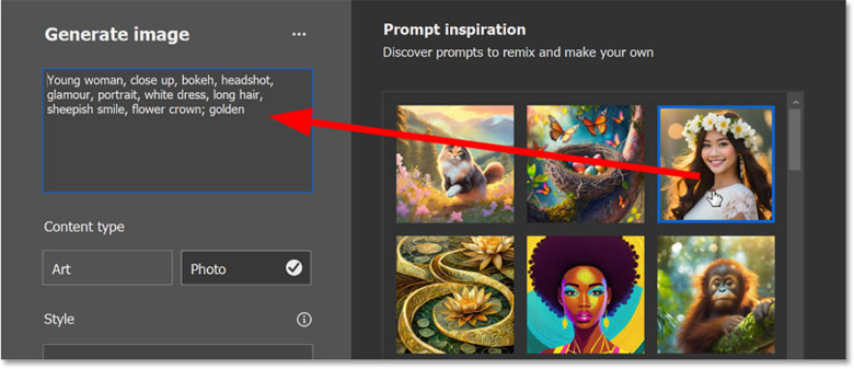 Como gerar imagens de IA no Photoshop usando o Adobe Firefly | Tutoriais Photoshop