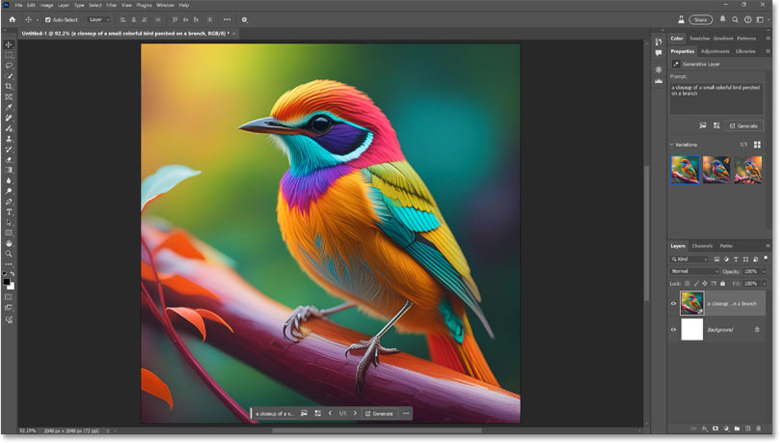 Como gerar imagens de IA no Photoshop usando o Adobe Firefly | Tutoriais Photoshop