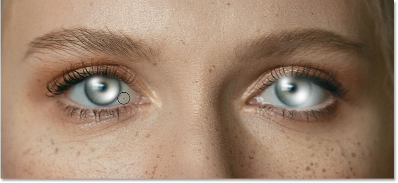 Como iluminar os olhos no Photoshop e fazê-los brilhar | Tutoriais Photoshop